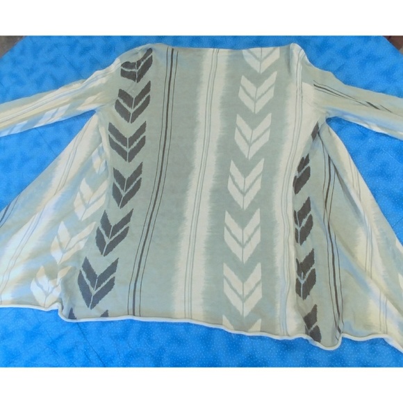 Free People Chevron Angora Cardigan - Picture 4 of 5